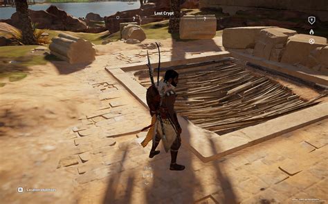 assassin's creed origins lost crypt.